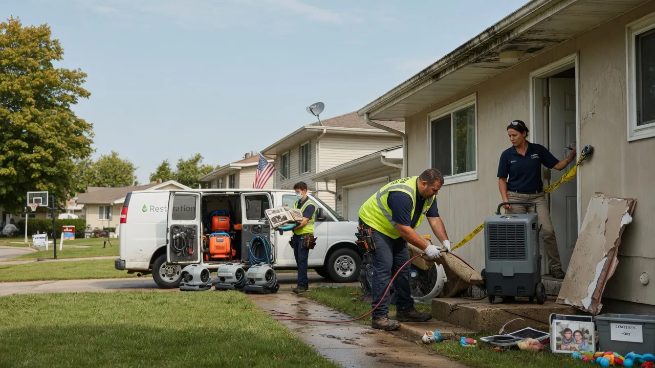 Water Damage Restoration in Lohn, TX near me